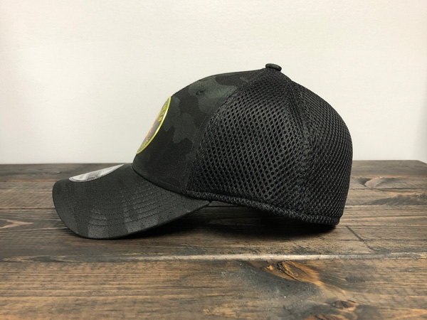 New Era Camo Stretch Tech Mesh Cap